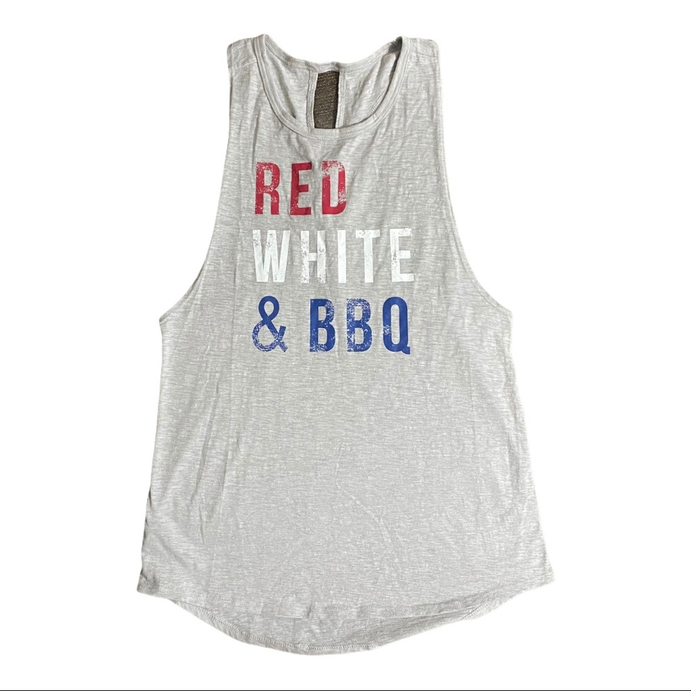 BCG red, white, & bbq tank